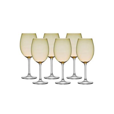 Taça de Cristal para Vinho Bordeaux Gastro Ambar 580 ml 6 Peças Bohemia