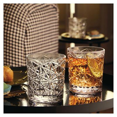 Copo Uísque Vidro Transparente 390Ml Bormioli Rocco Lounge 11X9X9Cm 6 Peças