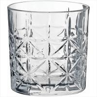 Copo Uísque 8x8x8 cm 250ml Vidro Transparente 6 Peças Fabulous - GS - 1