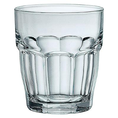 Bar Copo Uísque Vidro Temperado 390Ml Bormioli Rocco Rock 10X9X9Cm 6 Peças