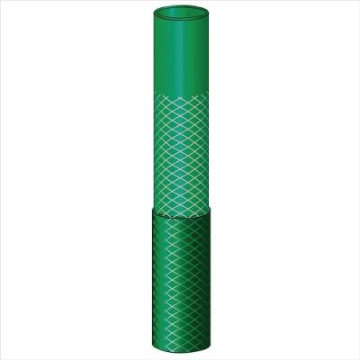 Mangueira Flex Tramontina Verde PVC Engate Rosqueado Esguicho e Suporte Mural 25m