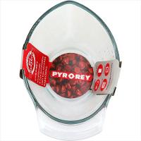 Tigela Medidora Vidro Temperado 500ml Crisa Pyr O Rey 8x18x18cm - 2