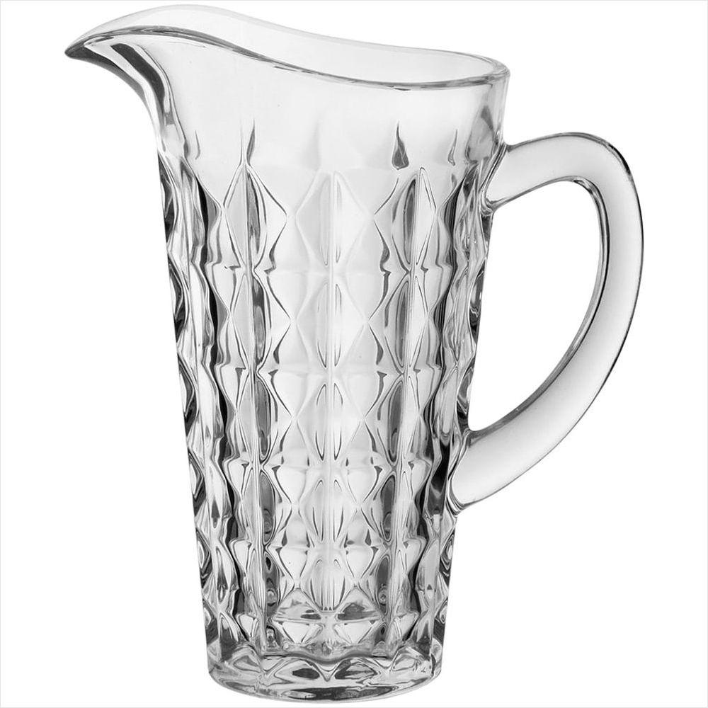 Jogo Jarra/Copos Ecológico Cristal 1,3L/300ml Dalia 25x21x13cm 7 Peças - 2