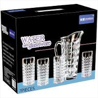 Jogo Jarra/Copos Ecológico Cristal 1,3L/300ml Dalia 25x21x13cm 7 Peças - 4