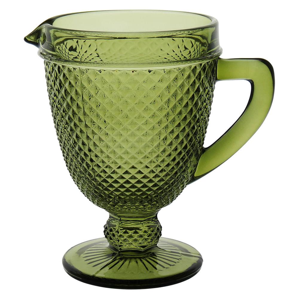 Jarra Vidro Verde 1L Imperial 20X20X15Cm - 1