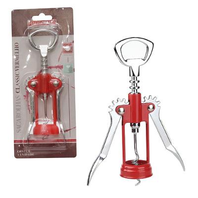 Saca Rolhas Classic Vermelho Hauskraft