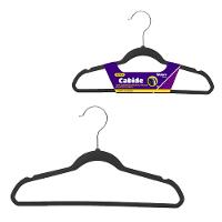 Cabide Flocado 33Cm Jogo 2 Peças Western Home - 1