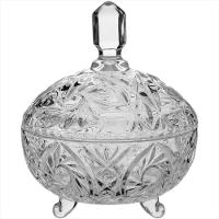 Potiche de Cristal Eco Transparente - GS - 19x16x16 cm - 1