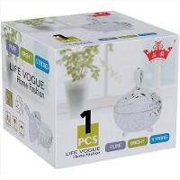 Potiche de Cristal Eco Transparente - GS - 19x16x16 cm - 3