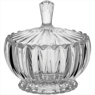 Potiche 16x16x16 cm Cristal Eco Transparente Genova - GS