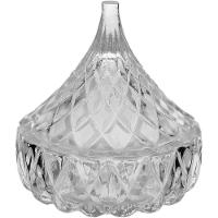 Potiche  Vidro Transparente 9x8x8Cm Gs - 1