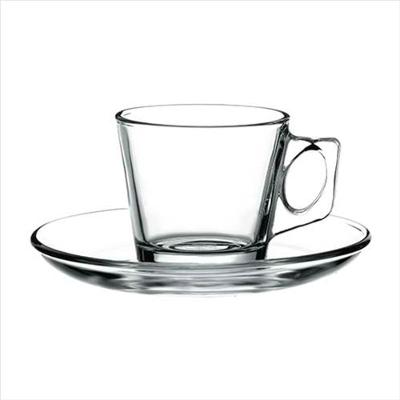 Jogo De 6 Xícaras 80Ml Com Pires - Vela - Pasabahçe