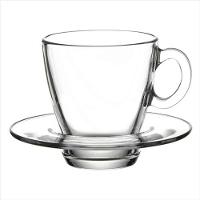 Jogo De 6 Xícaras 215Ml Com Pires - Aqua - Pasabahçe - 1