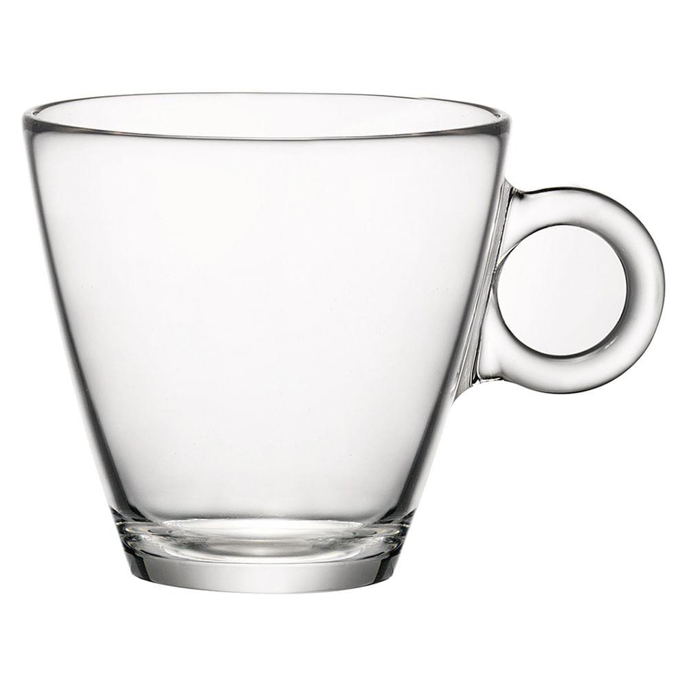 Bar Xícara Expresso Vidro 100Ml Bormioli Rocco Easy 6X6X6Cm - 1