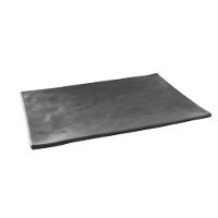 Prato Retangular Osaka Preto 20x13,6x2,2cm Haus Concept - 1