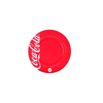 Prato Raso Coca-Cola Vermelho 25 cm