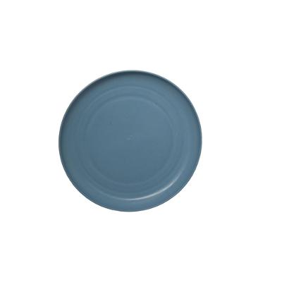 Prato para Sobremesa Fibra de Bambu Azul 15 cm