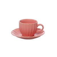 Xícara de Cerâmica para Chá Bella Rosa 150 ml 4 Peças Hauskraft - 1