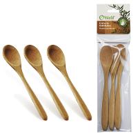 Conjunto De Colheres Em Bambu - 18Cm - 3 Pçs Welf - 1