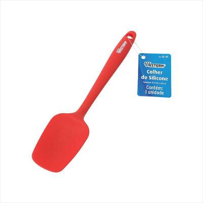 Colher de Silicone Hauskraft 20,8cm Vermelha até 220°C