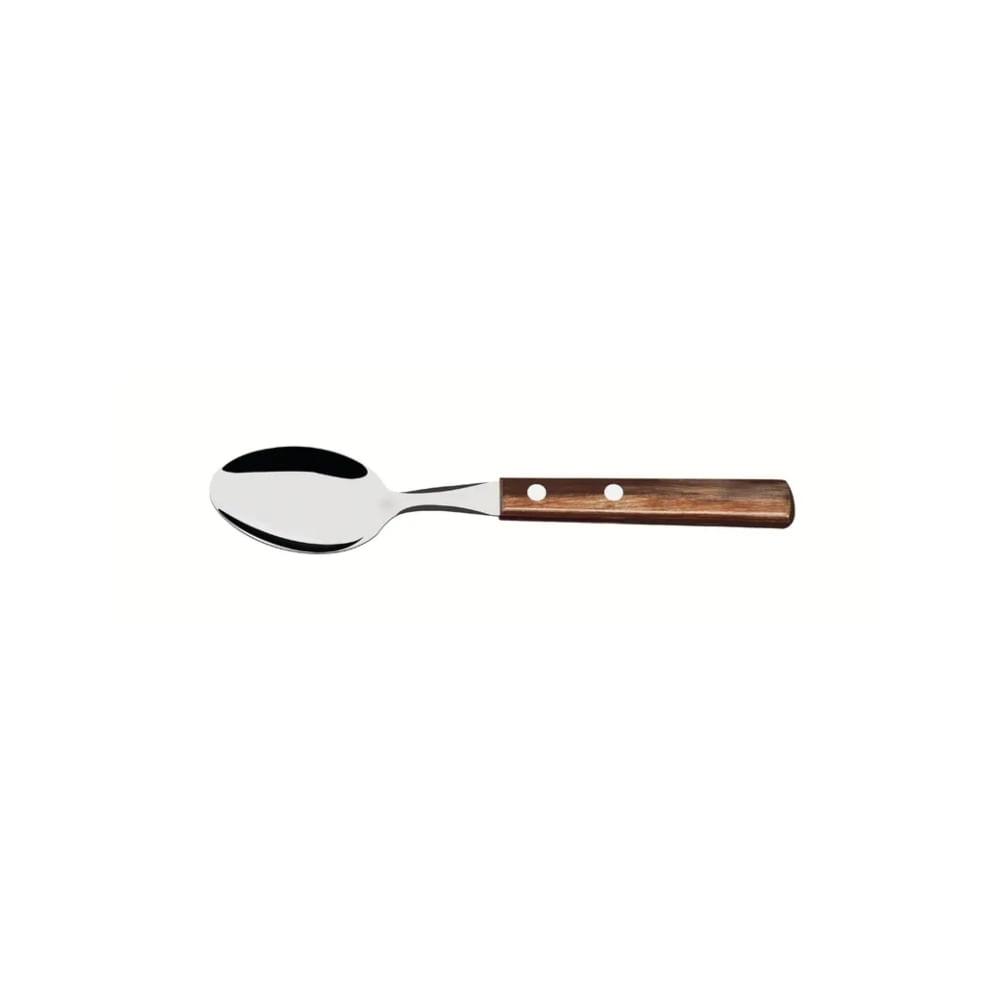Colher Mesa Inox Polywood Castanho Tramontina - 1