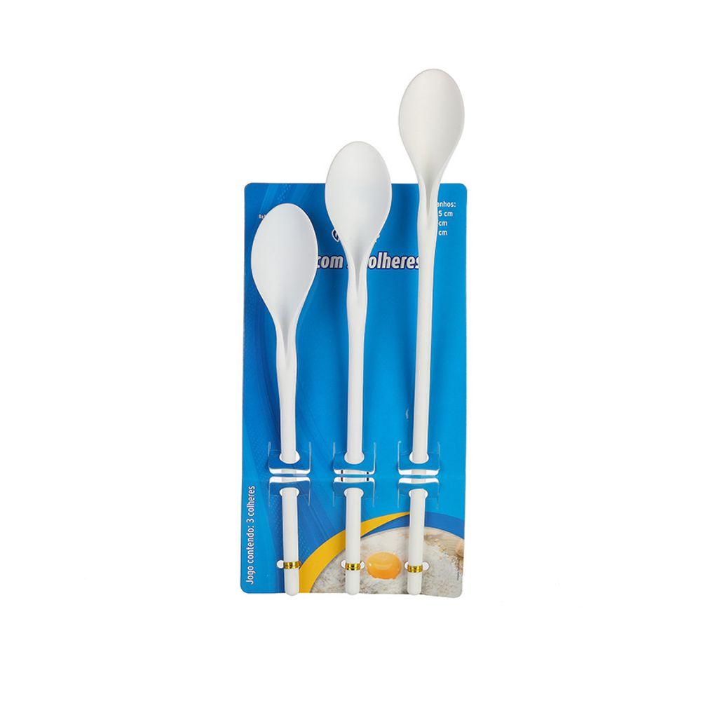 Colher Plastica 3 Peças Western Home - 1