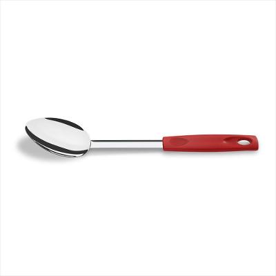 Colher Arroz Brinox Asti Inox Cabo Vermelho 30,5cm