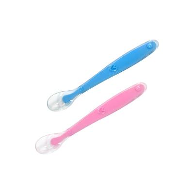 Colher Baby Silicone 15,7Cm Sort Western