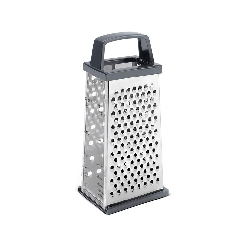 Ralador Inox 4 Faces com Visor 20,5cm Top Pratic Brinox - 2