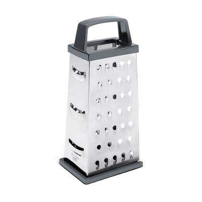 Ralador Inox 4 Faces com Visor 20,5cm Top Pratic Brinox