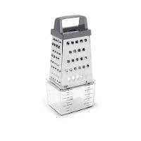 Ralador Inox 4 Faces com Pote Coletor 20,5cm Top Pratic Brinox - 2