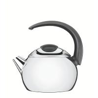 Chaleira Tramontina Inox Cabo Preto 18 cm 2,2 L - 1