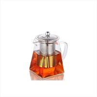 Chaleira 750ml Borosilicato Com Infusor Inox Zahav - 1