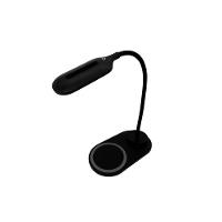 Luminária Dream L100 Com Carregador Wireless E Haste Flexível L100 Preta - 1