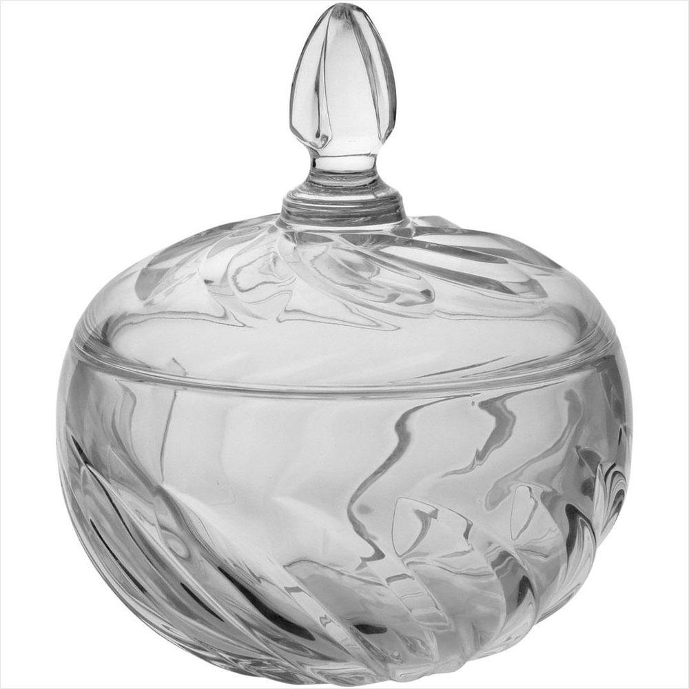Potiche Cristal Eco Transparente Vicenza - GS - 15x9x9 cm - 1
