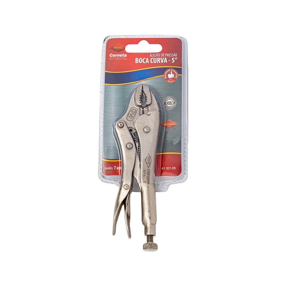 Alicate Pressão Boca Curva 5 Corneta - 2