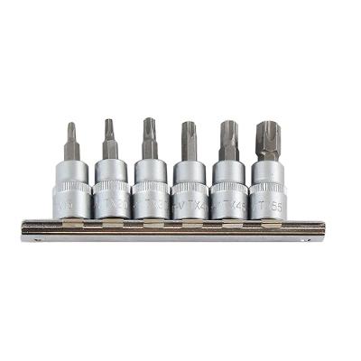 Soquete Torx 3/8 Jogo 6 Peças Corneta