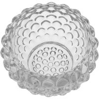 Potiche  Vidro Transparente 12x10x10Cm Gs - 6