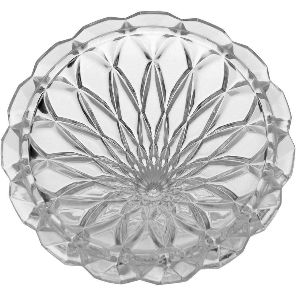 Potiche  Vidro Transparente 13x12x12Cm Gs - 5