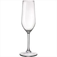 conjunto de Taças de Champanhe Cristal Transparente 200ml 6 Peças - Bormioli Rocco Riserva - 2