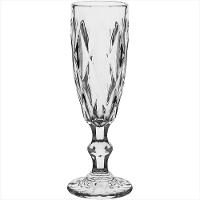 Taça Champagne 6 Peças Vidro Transparente 160ml Belinda 20x7x7cm - 1