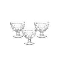 Taça com Pé Candice Dots Jogo 3 Peças Hauskraft - 1