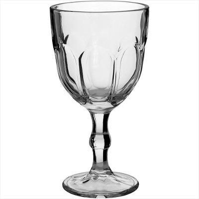 Taça Água 6 Peças Vidro Transparente 250ml Gavin 17x9x9cm