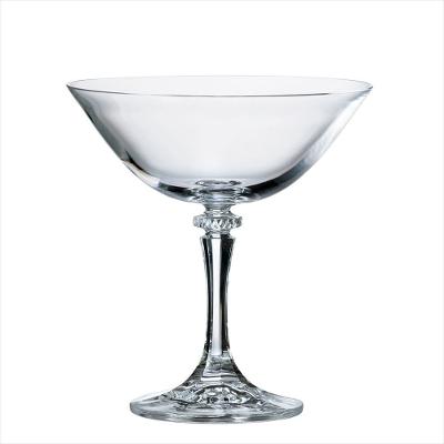Jogo 6 Taças Champanhe Coupe 180ml Branta Bohemia