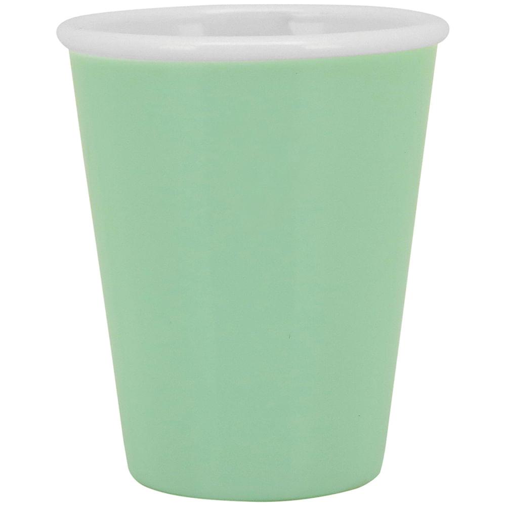 Copo Chá Vidro Temperado 215Ml Bormioli Rocco Aromateca Verde 9X8X8Cm - 1