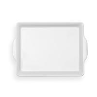 Bandeja Buffet Branco 19,7x14x1,8cm Haus Concept - 2