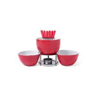 Conjunto para Fondue 10 Peças Vermelho Brinox - 1