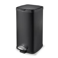 Lixeira com Pedal E Balde Frame 20L Preto  Brinox - 1