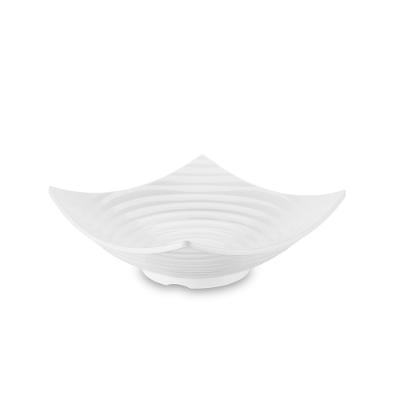 Saladeira Circles Branco 35x35x13cm 4,5L Haus Concept