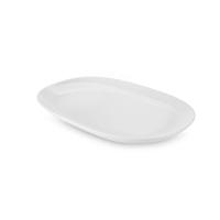 Travessa Oval Rasa Buffet Branco 33,5x21,7x3cm Haus Concept - 1